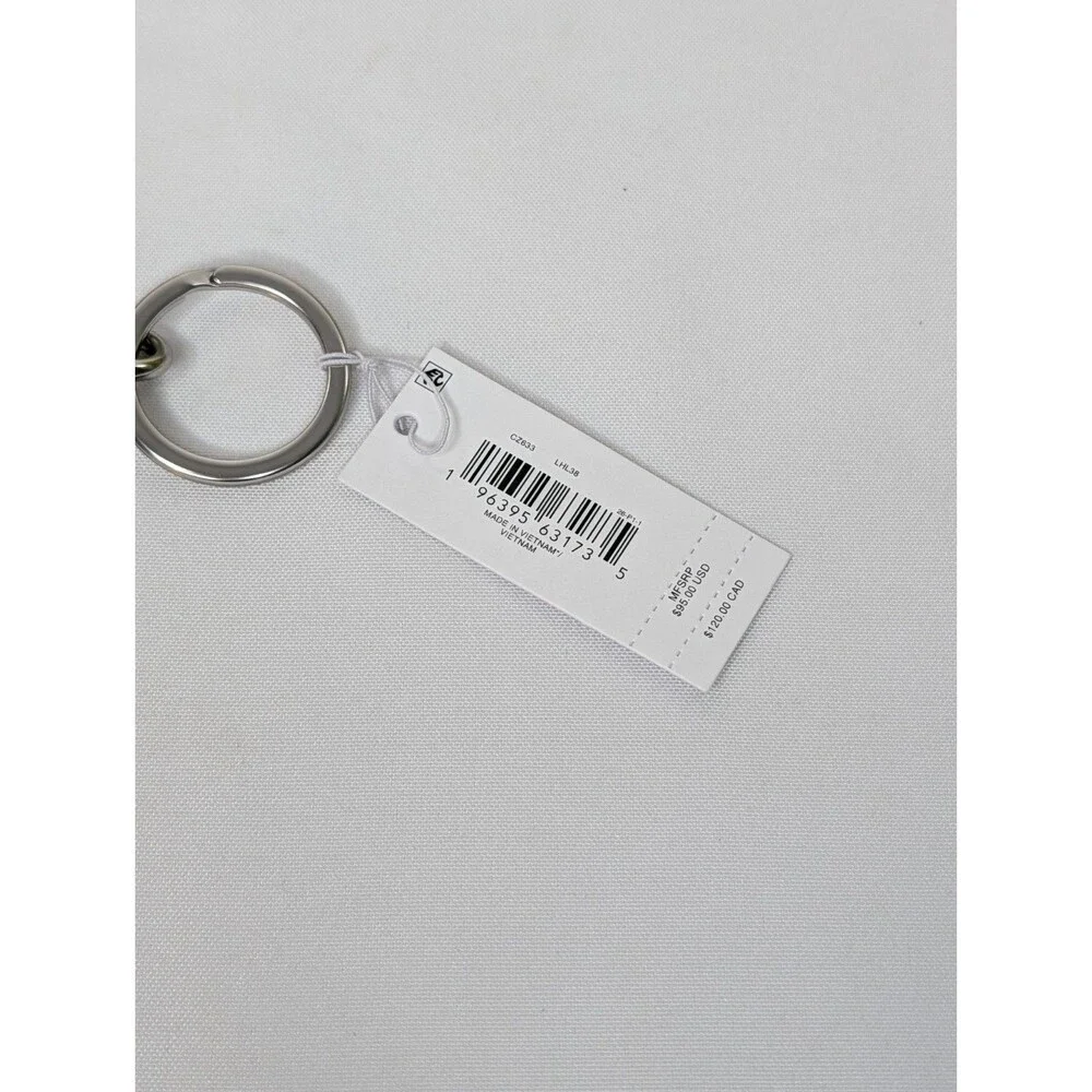 Coach Motif Chain Bag Charm, NWT